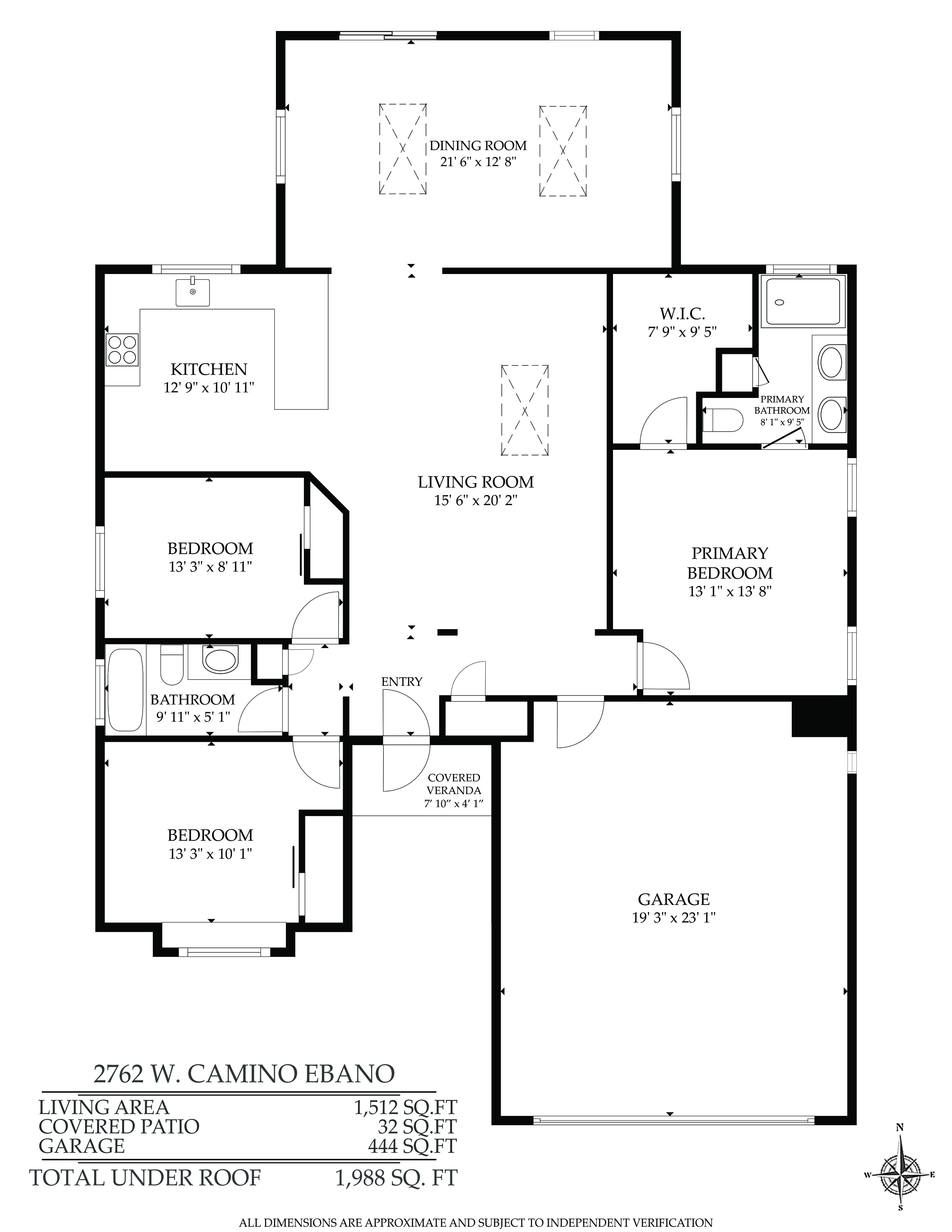Floor plan · 3,723 main + 483 GH = 4,206 SqFt