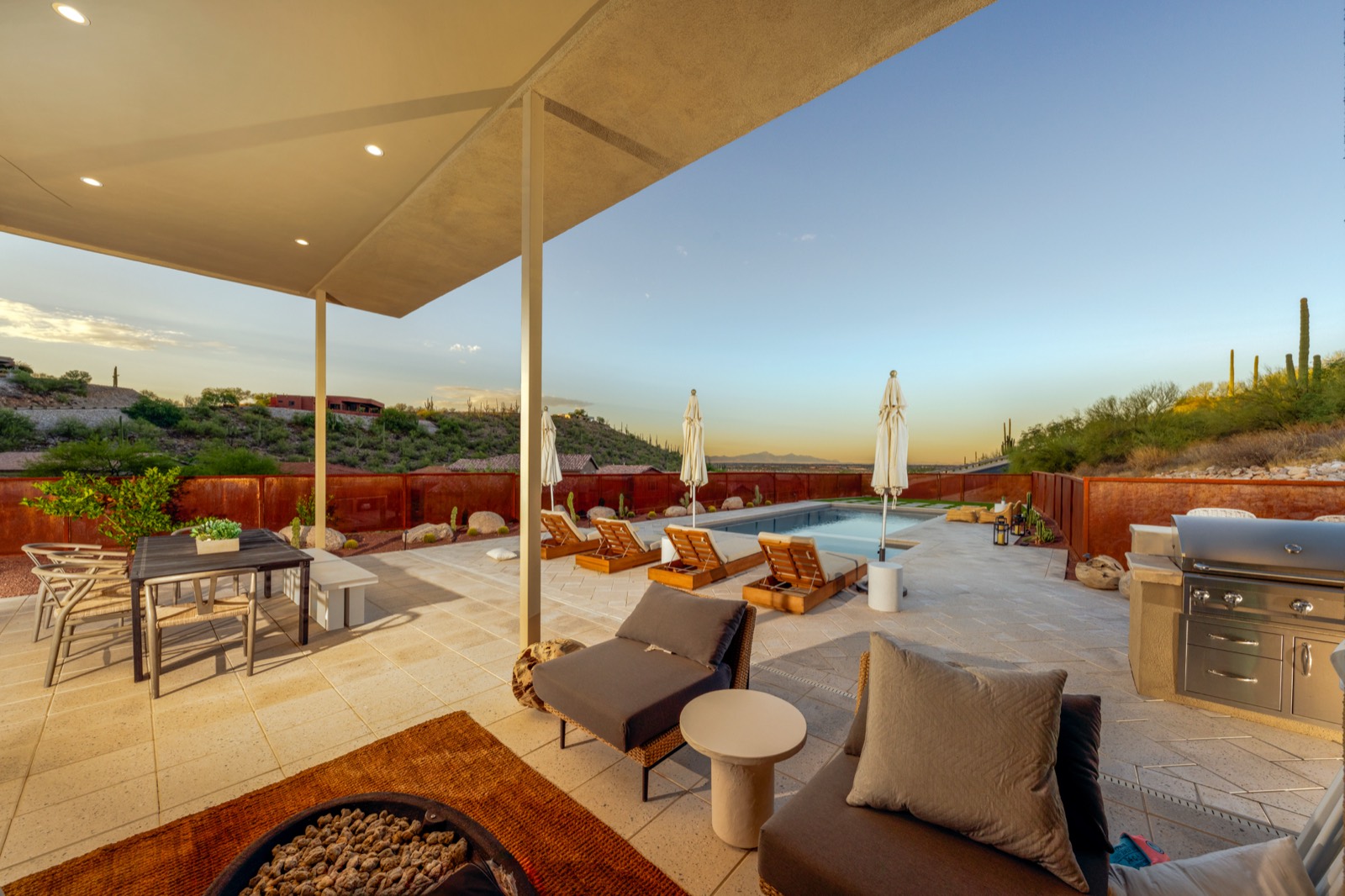 Recent Tucson home photographed for Lopez & Lopez