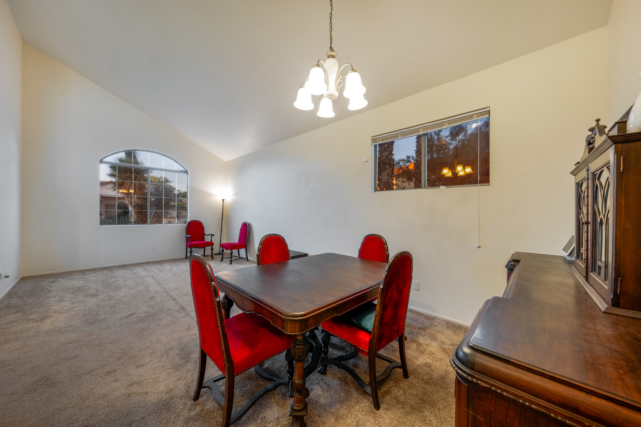 Dining · Vaulted Ceilings