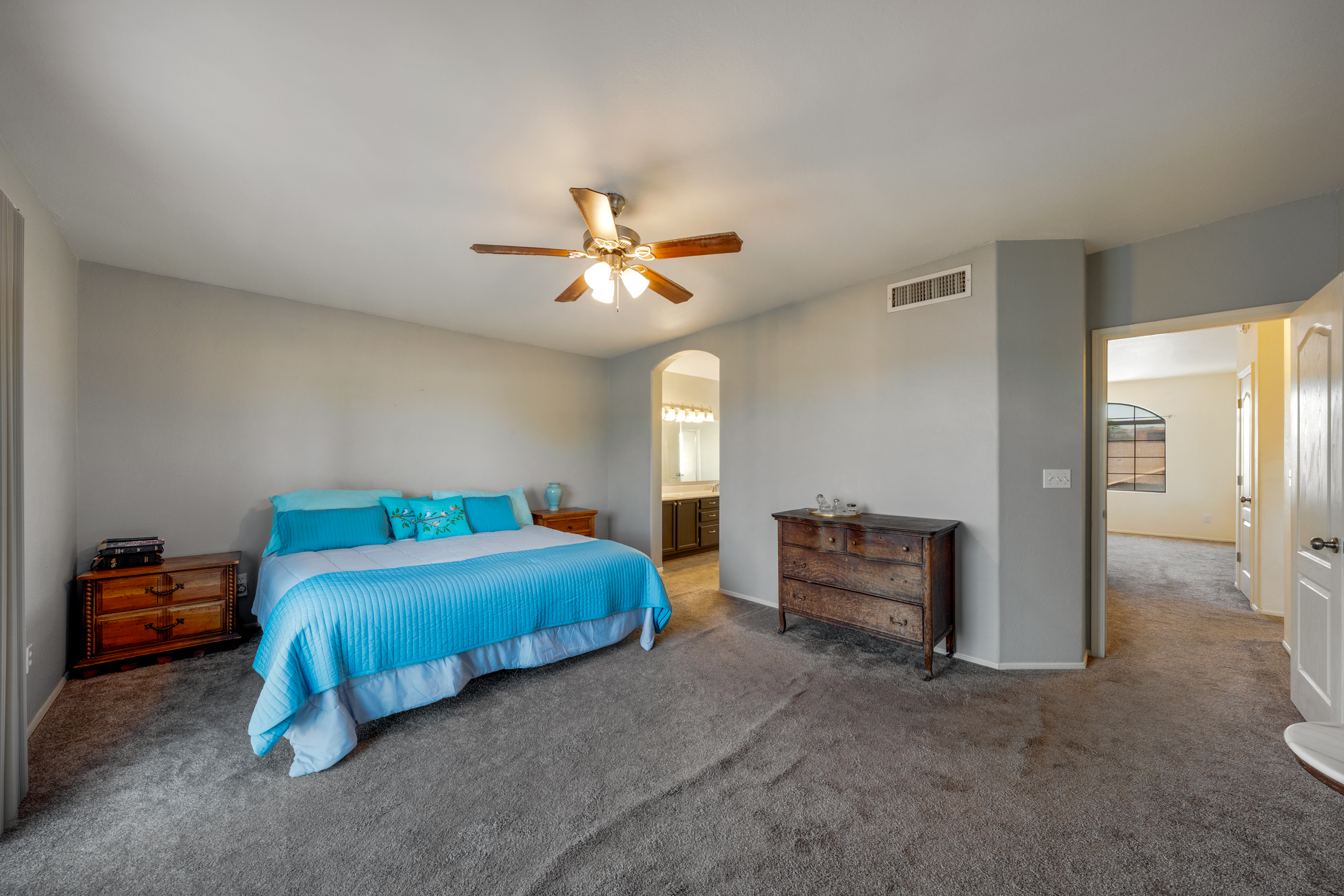 Upstairs Primary Suite