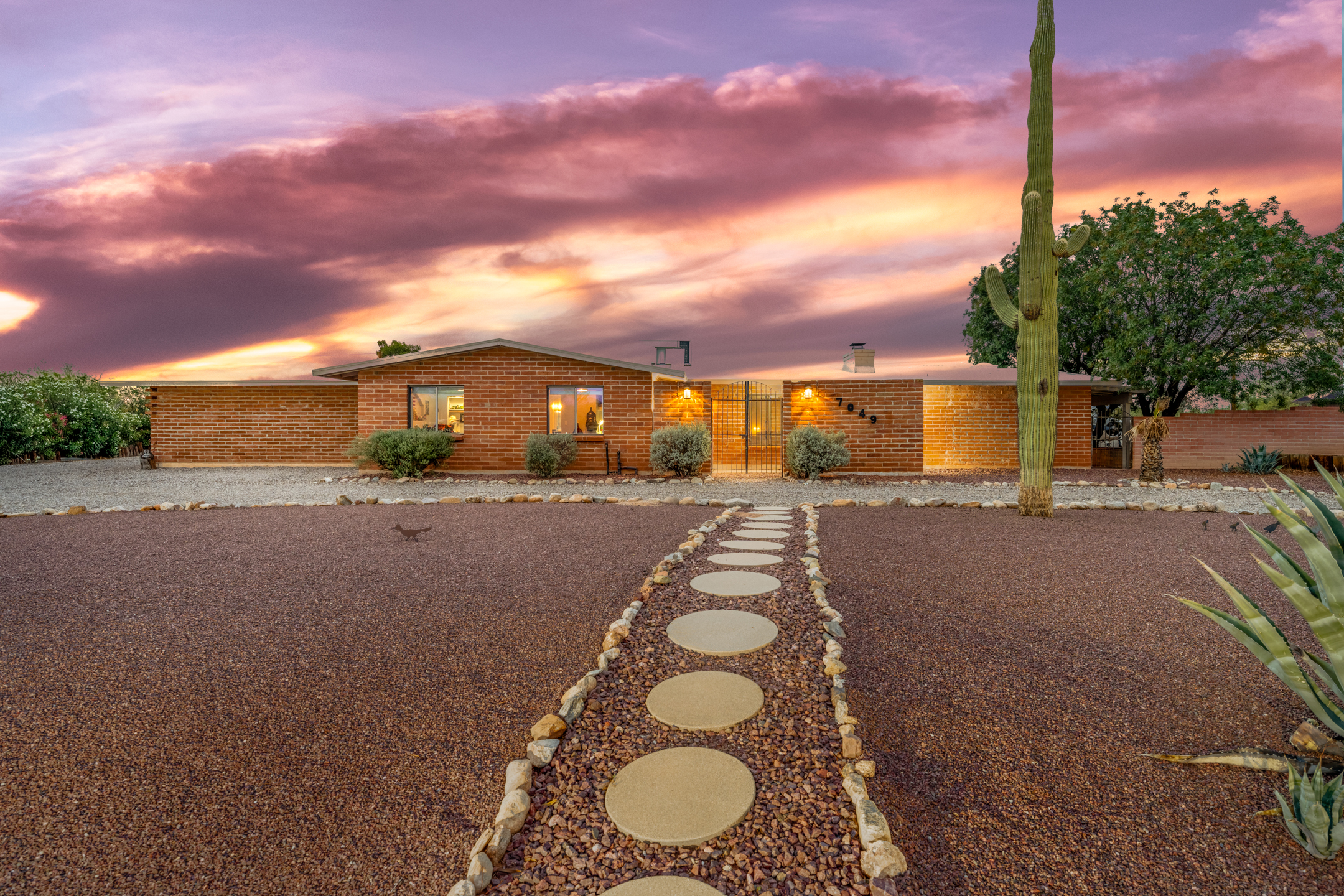 Front · burnt adobe ranch